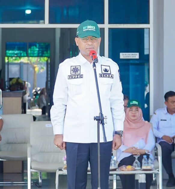 Sekda Rohil Pimpin Apel Siaga Sensus Pertanian Tahun 2023 | Nadariau.com