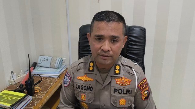 Kasubdit Gakum Ditlantas Polda Riau, AKBP La Gomo