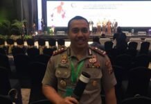 Kapolresta dan Kasat Reskrim Pekanbaru Terima Pin Emas dari Menteri ATR/BPN