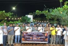 Perkuat Sinergi di Bulan Ramadan, Polsek Rumbai dan Wartawan Buka Puasa Bersama