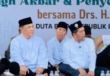 SF Hariyanto Hadiri Acara Tabligh Akbar dan Pemberian Santunan 1.500 Dhuafa di UMRI