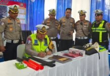 Cek Pos Pam dan Pos Yan, Dirlantas Polda Riau Pastikan Pelayanan Maksimal bagi Pemudik