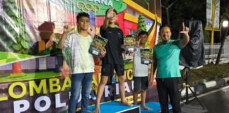 Ratusan Anak Muda Ramaikan Go Sprint Go Green Seri VII di Pekanbaru