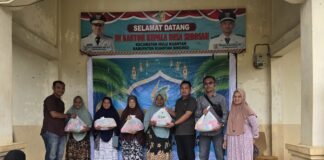 Bentuk Komitmen Sosial, PT TAL Salurkan 300 Paket Sembako ke Masyarakat.