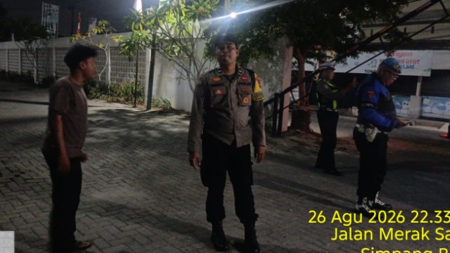 Antisipasi Balap Liar dan Kejahatan Jalanan, Polsek Binawidya Gencarkan Patroli di Titik Rawan IMG-20260827-WA0008